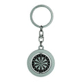 Colonial Spinning Dartboard Key Chain