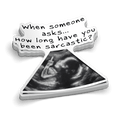 Sarcastic - Hard Hat Decal
