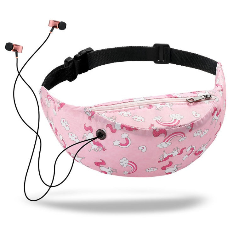Digital Printed Women's Outdoor Waist Bag