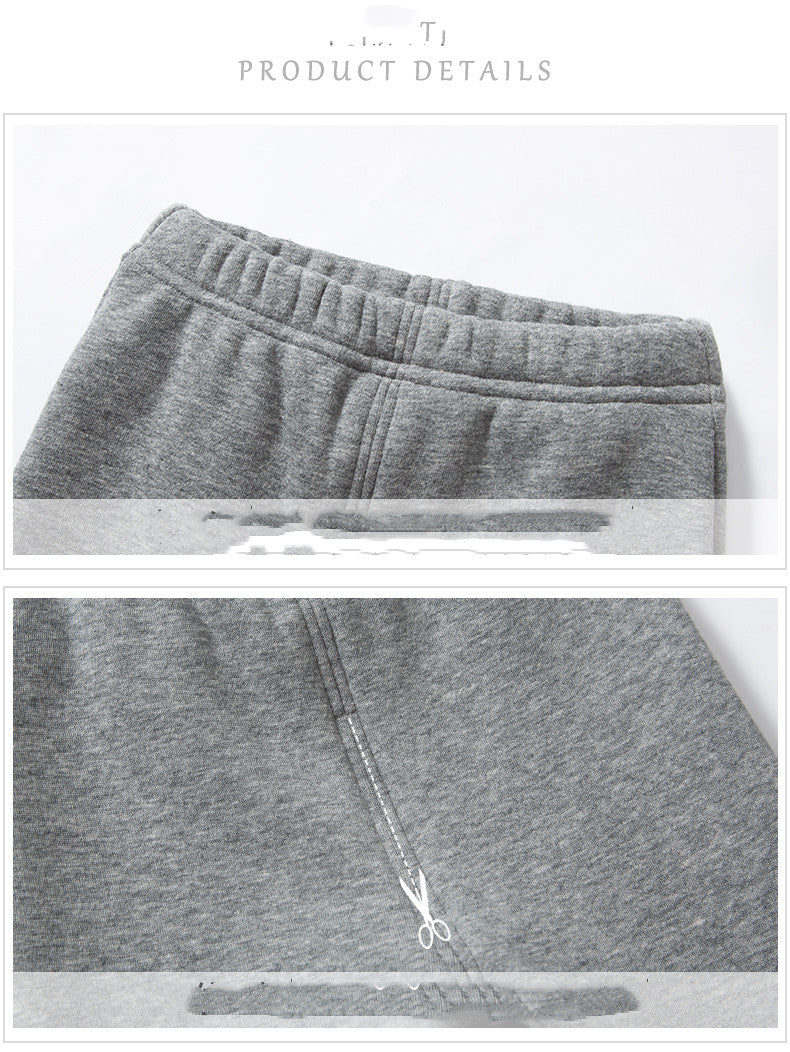 Female Baby Winter Plush Velvet Bottoming Flared Pants