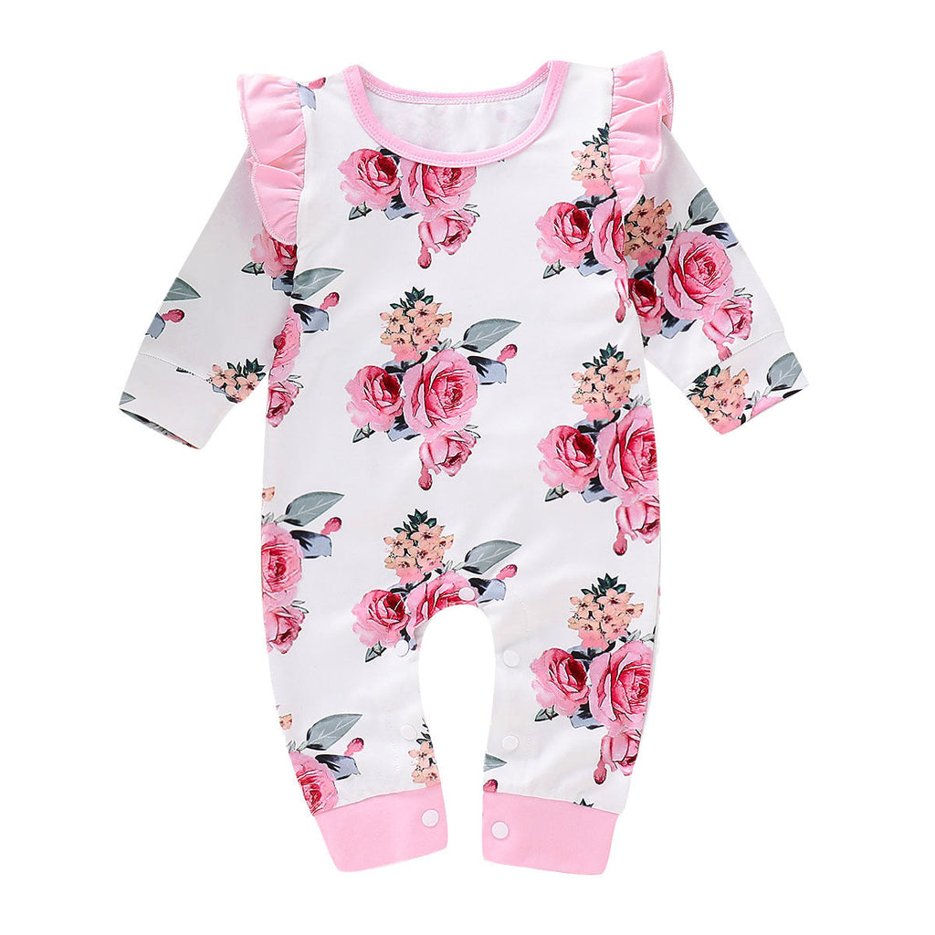 Baby print jumpsuit