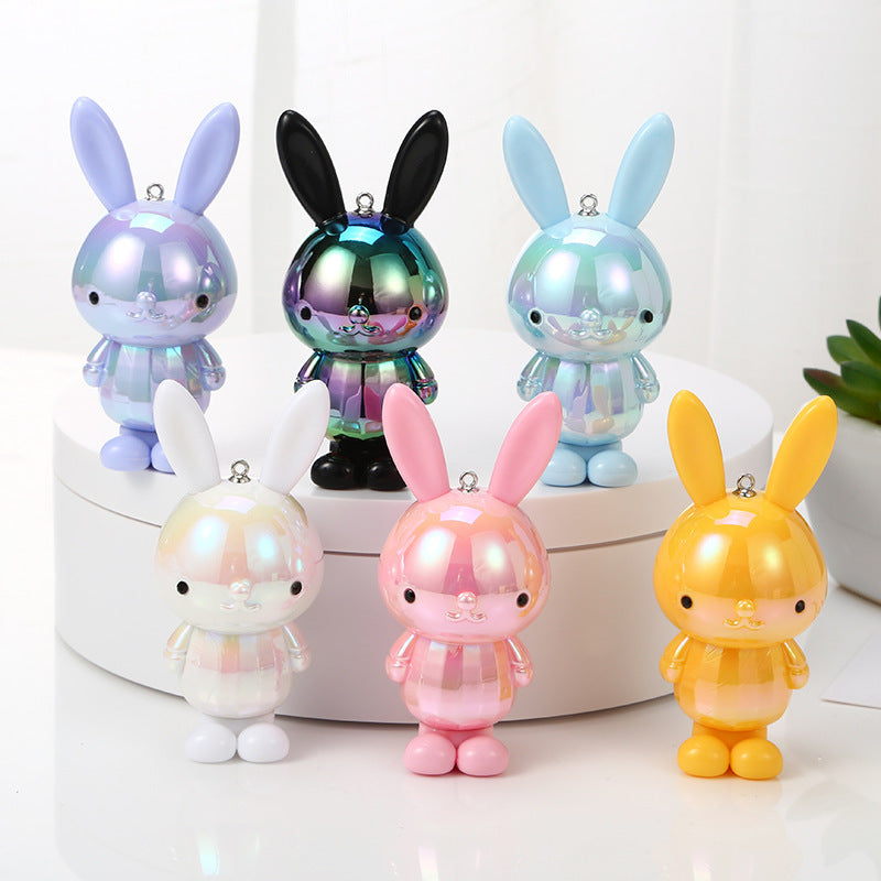 Cartoon Rabbit Mini Keychain Accessory