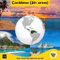 Caribbean (20+ areas) eSIM Internet Data Plan