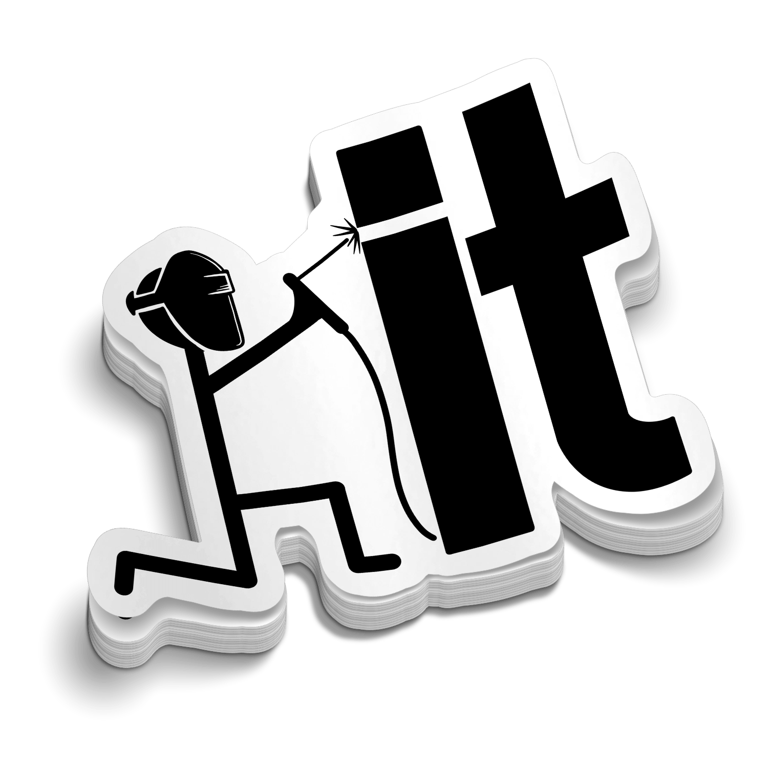 Weld It  -  Hard Hat Decal