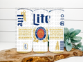 Miller Lite Stainless Steel Tumbler