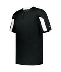 YOUTH STRIKER TWO-BUTTON BASEBALL JERSEY - MOISTURE-WICKING PERFORMANCE