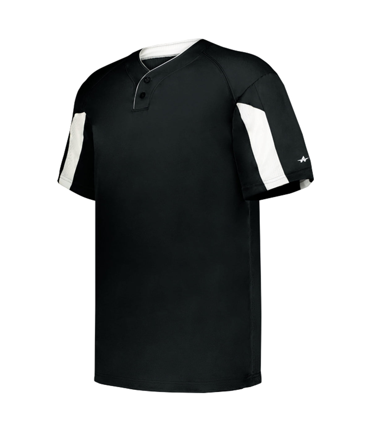 YOUTH STRIKER TWO-BUTTON BASEBALL JERSEY - MOISTURE-WICKING PERFORMANCE