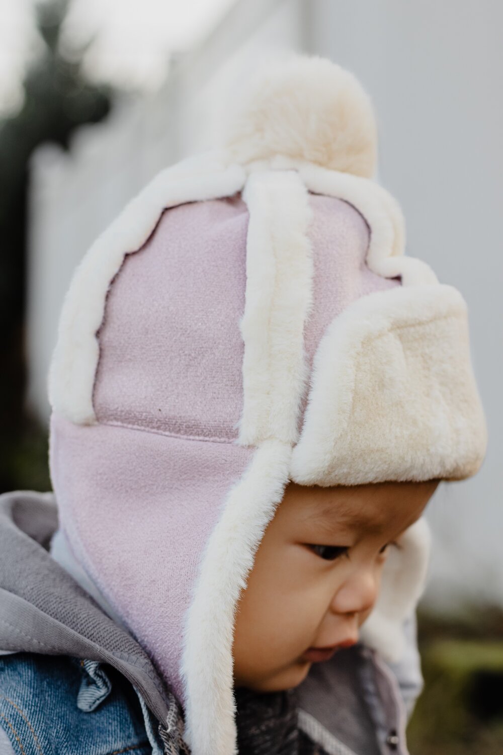 Faux Fur-Lined Kids Winter Hat | Windproof Toddler Trapper Hat