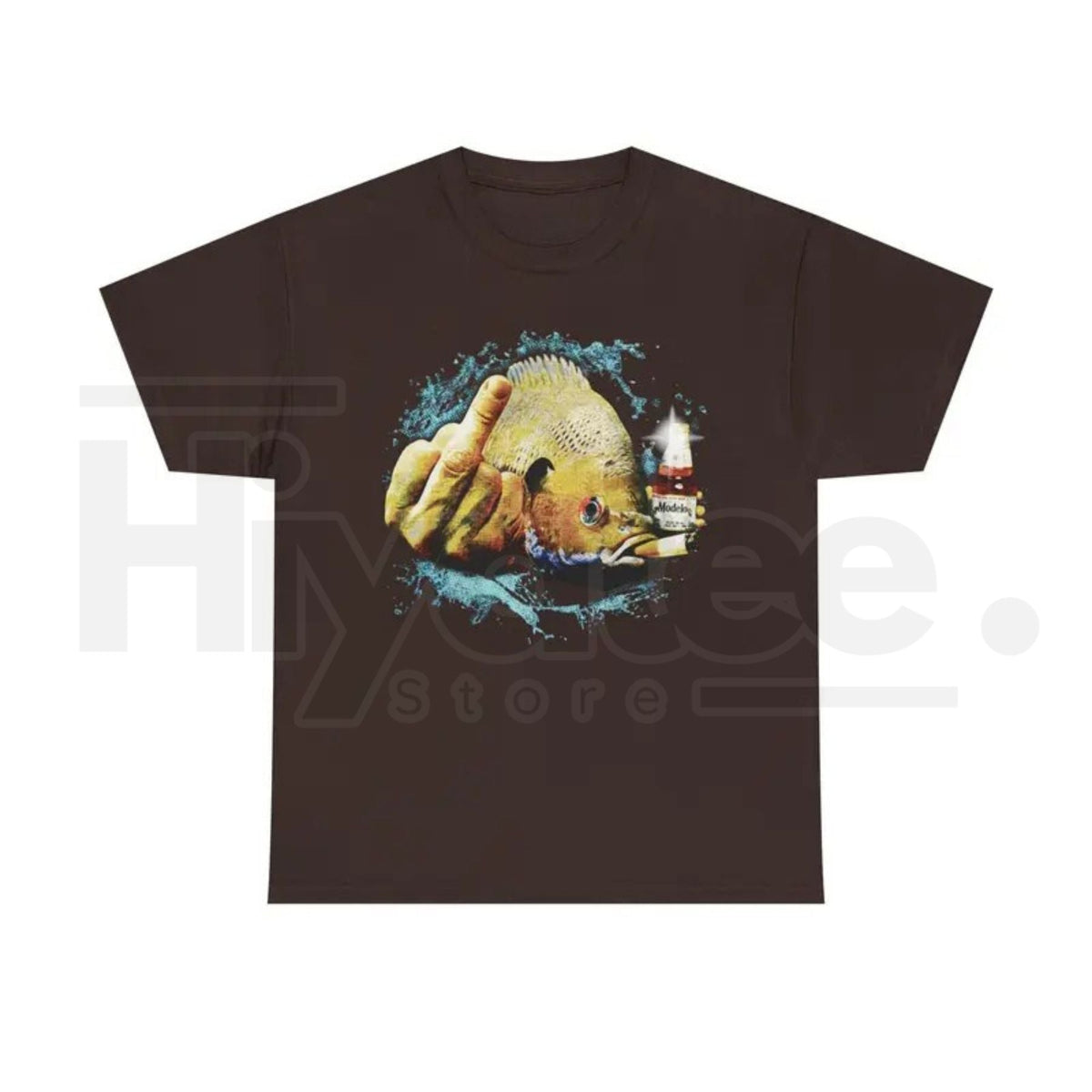 "Dope Bluegill" – Funny Middle Finger Fishing Graphic Top
