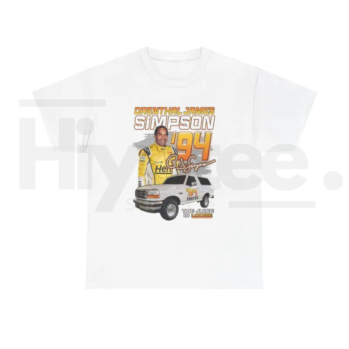 OJ Simpson 94 Shirt – Professional Racer Parody Tee