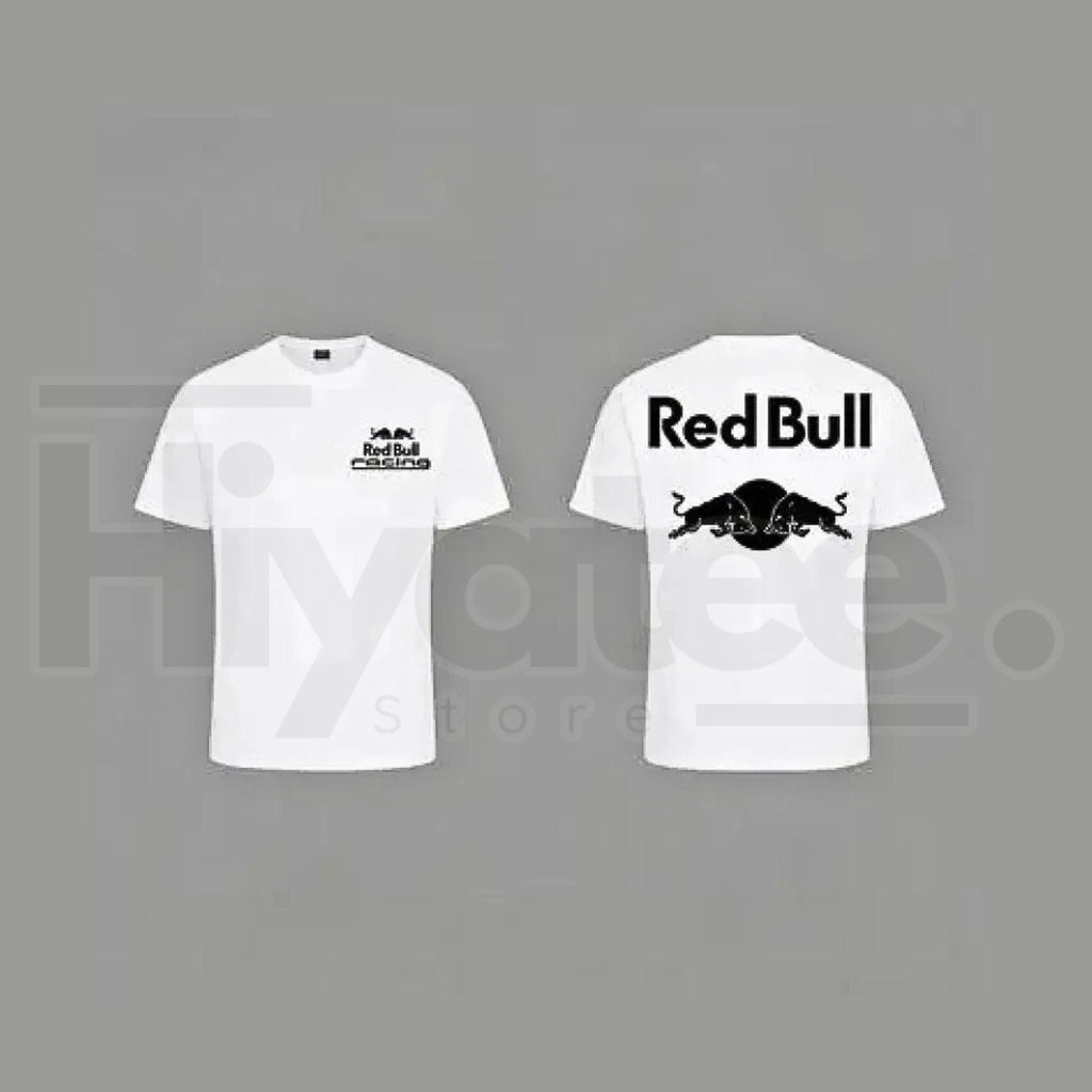 Vintage Starboy Bull Racing T-Shirt – Black and White Double-Sided Motorsport Graphic Tee