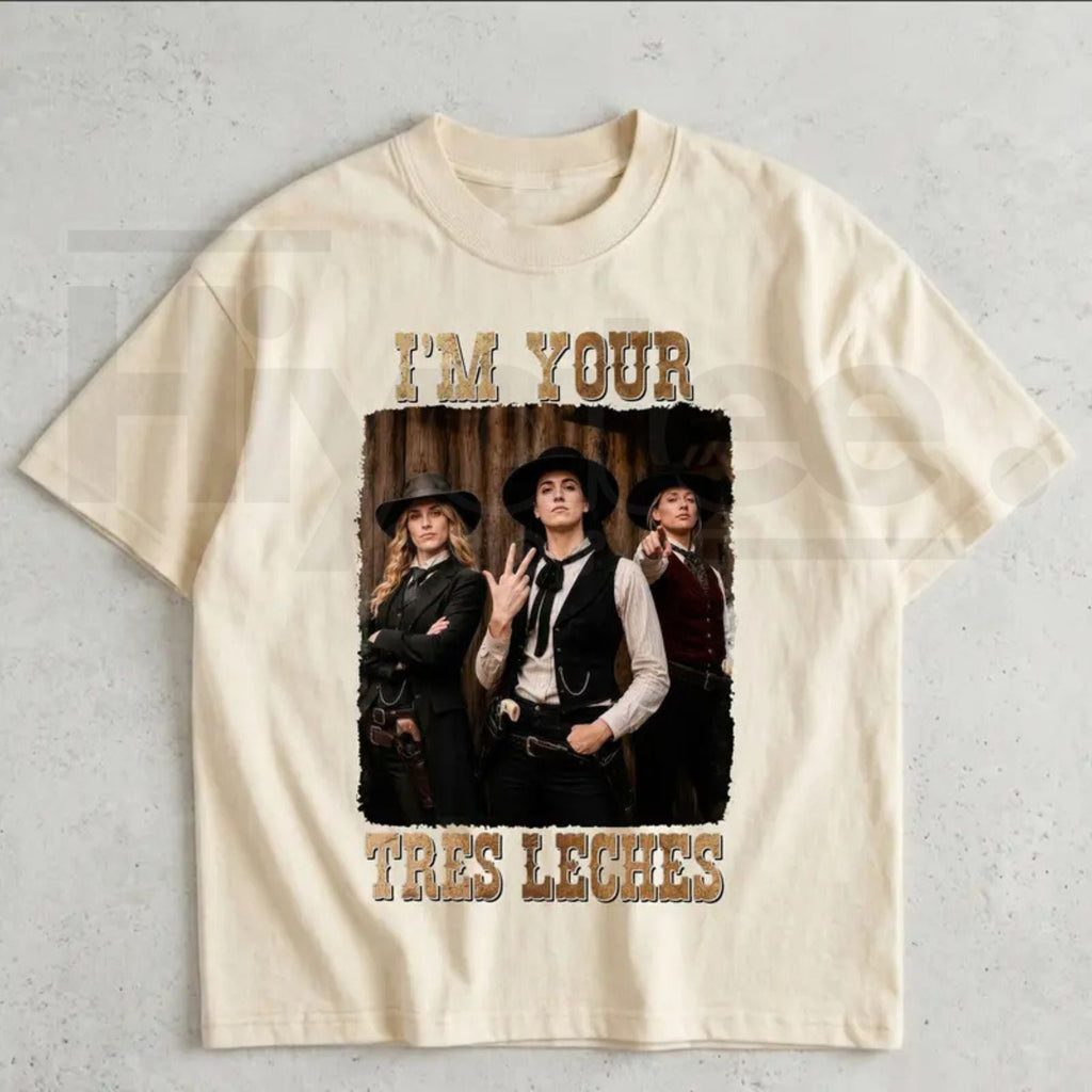 I’m Your Tres Leches Basketball T-Shirt – Caitlin Clark, Sophie Cunningham & Lexie Hull Western Graphic Tee