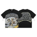 MIXED EMOTION Diamond Angel Graphic Tee – Y2K Vintage Streetwear T-Shirt