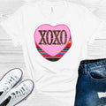 XOXO Serape Leopard Conversation Heart Graphic Tee