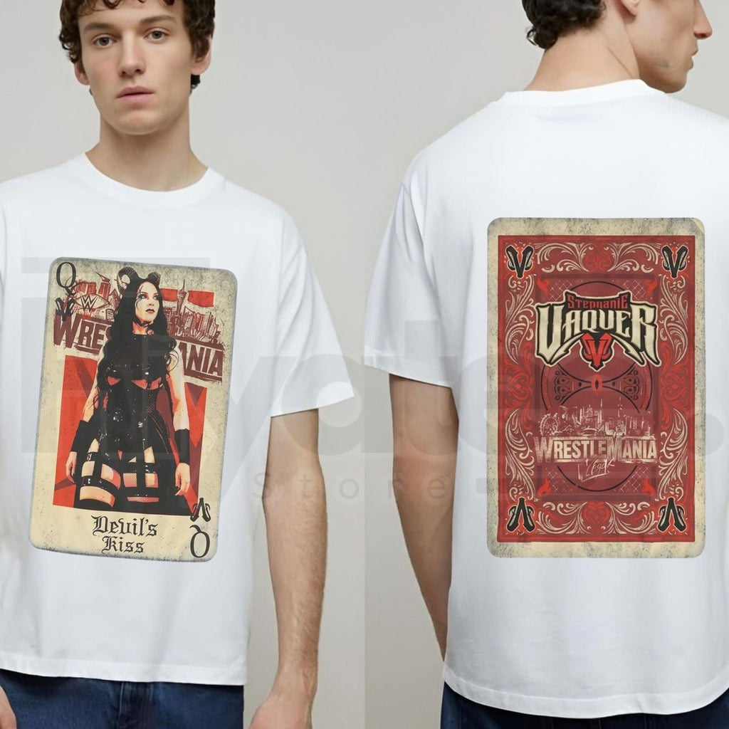 Stephanie Vaquer WrestleMania Retro T-Shirt – Pro Wrestling Tee