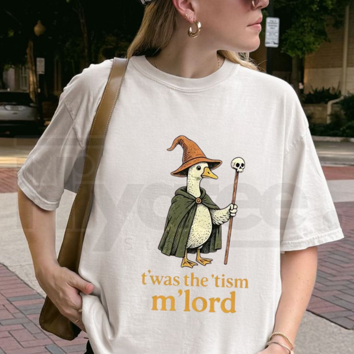 Twas The Tism M Lord Silly Goose T-Shirt – Funny Meme Graphic Tee