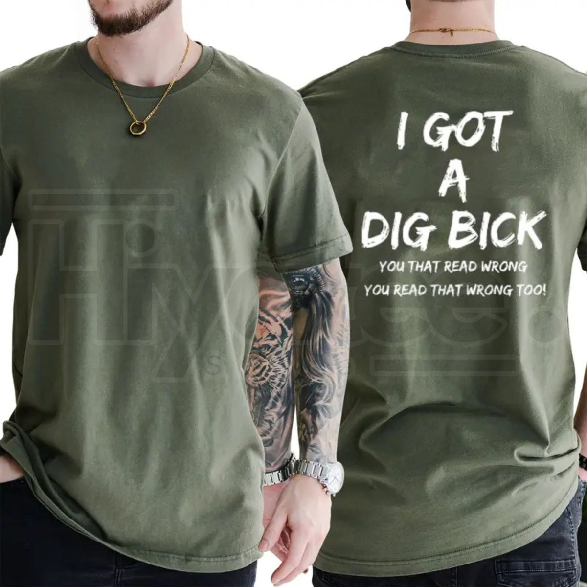 I Got A BD T-Shirt – Short Sleeve Printed Graphic Shirt