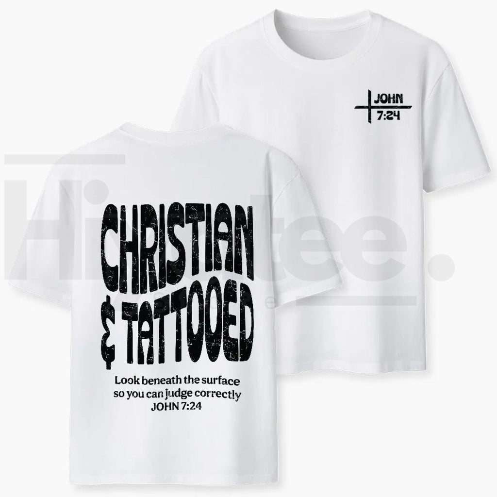 Women's Short-Sleeve Christian Graphic T-Shirt – Solid Religious Faith Tee