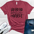 Ho Ho Ho Pour the Merlot Graphic Tee