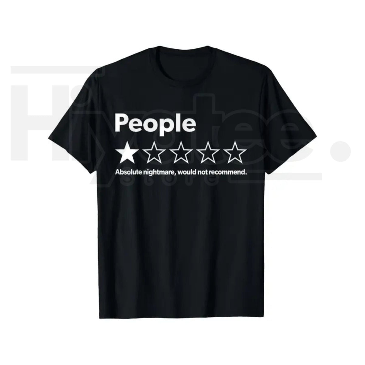 "Absolute Would" – Funny One Star Review People Graphic Top