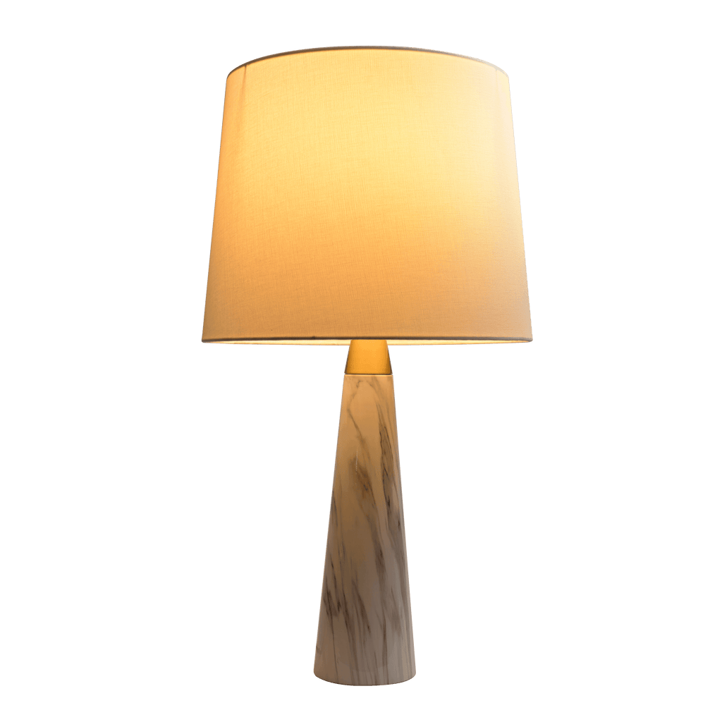 Enclave Hydro White Table Lamp