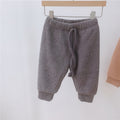 Children's Casual Pants Plus Cashmere Autumn And Winter Clothes