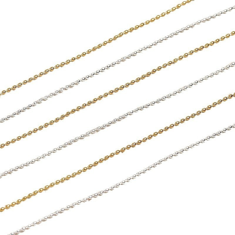 Japanese-style Nail Art Chain Accessory Metal Bead Chain