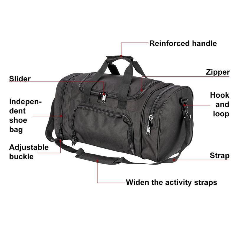 Durable Canvas Gym Bag