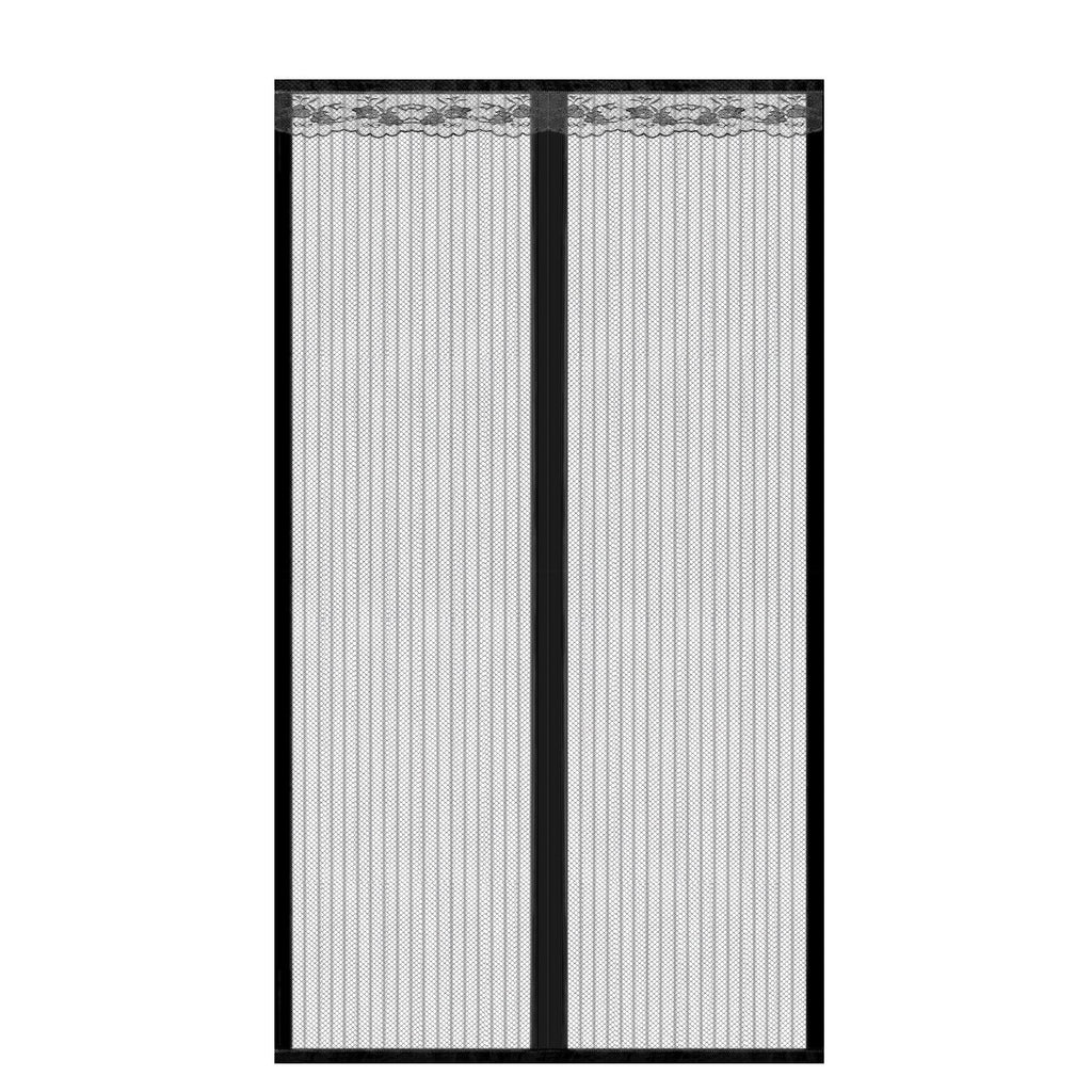 Magnetic Mesh Curtain for Door with Seamless Magnets
