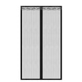 Magnetic Mesh Curtain for Door with Seamless Magnets