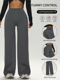 Popular Women's Straight-Leg Pants, Soft And Skin-Friendly Yoga Pants, Loose Fit, Butt-Lifting Fitness Pants, Leggings, Sports Outdoor New Style