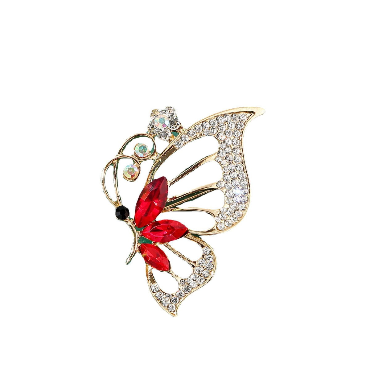 Fashionable Butterfly Brooch Luxury Accessory