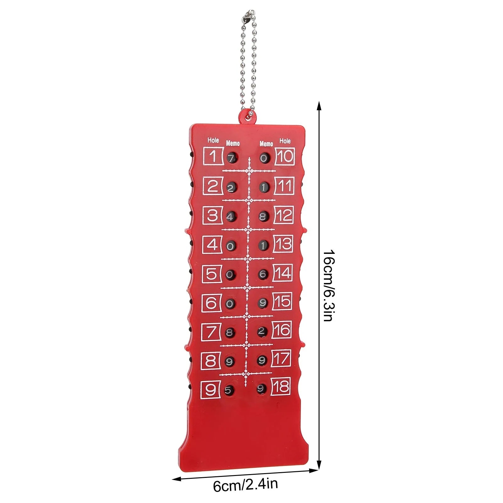 Golf Score Counter – 18-Hole Clicker, 2-Pack