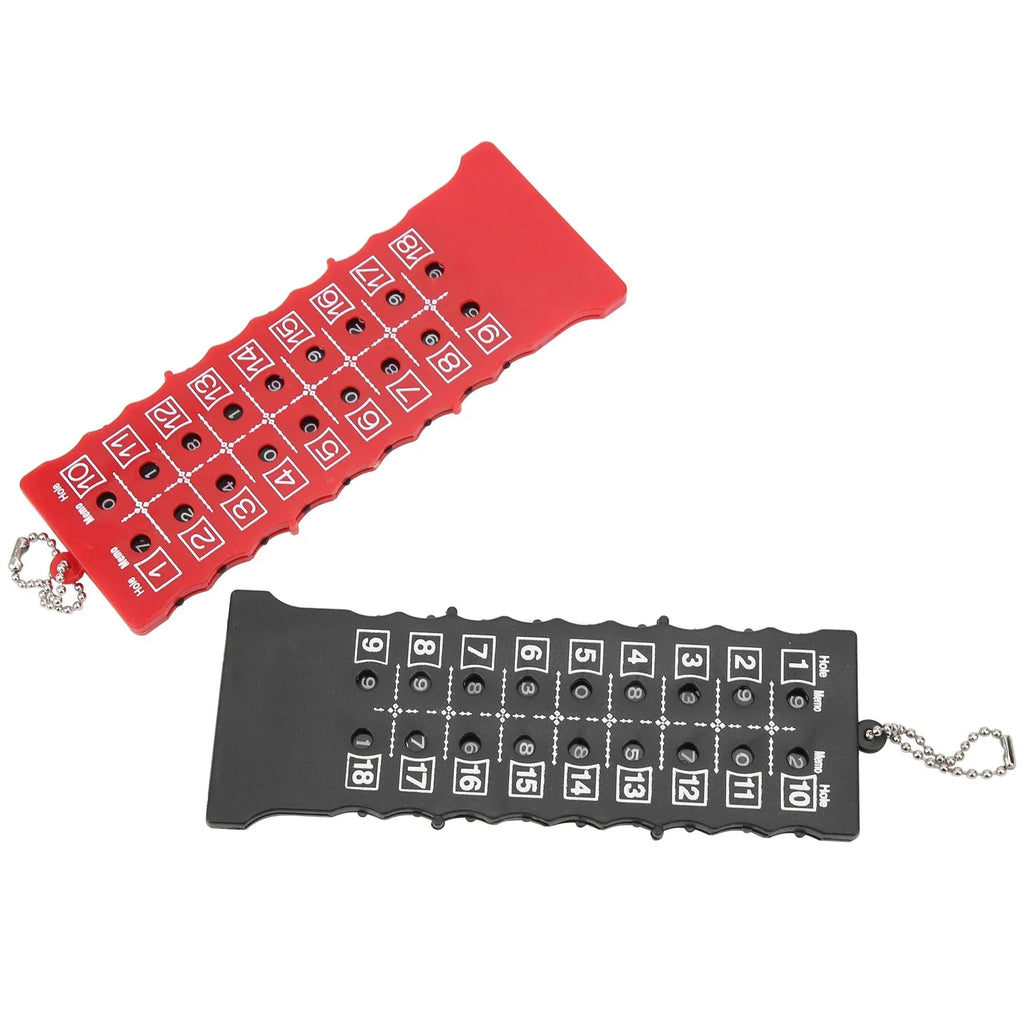 Golf Score Counter – 18-Hole Clicker, 2-Pack