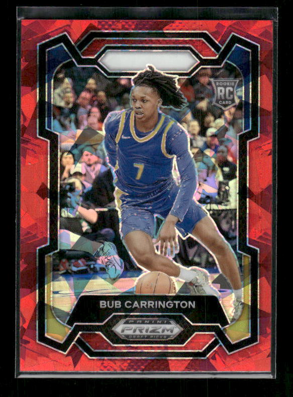 Bub Carrington - 2024 Panini Prizm Draft Picks - Red Ice - Rookie