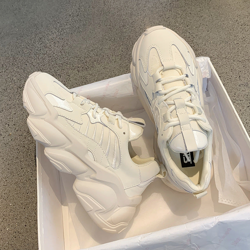 Heavy duty street shoes with thick soles