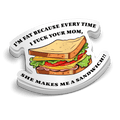 Sandwich Hard Hat Decal