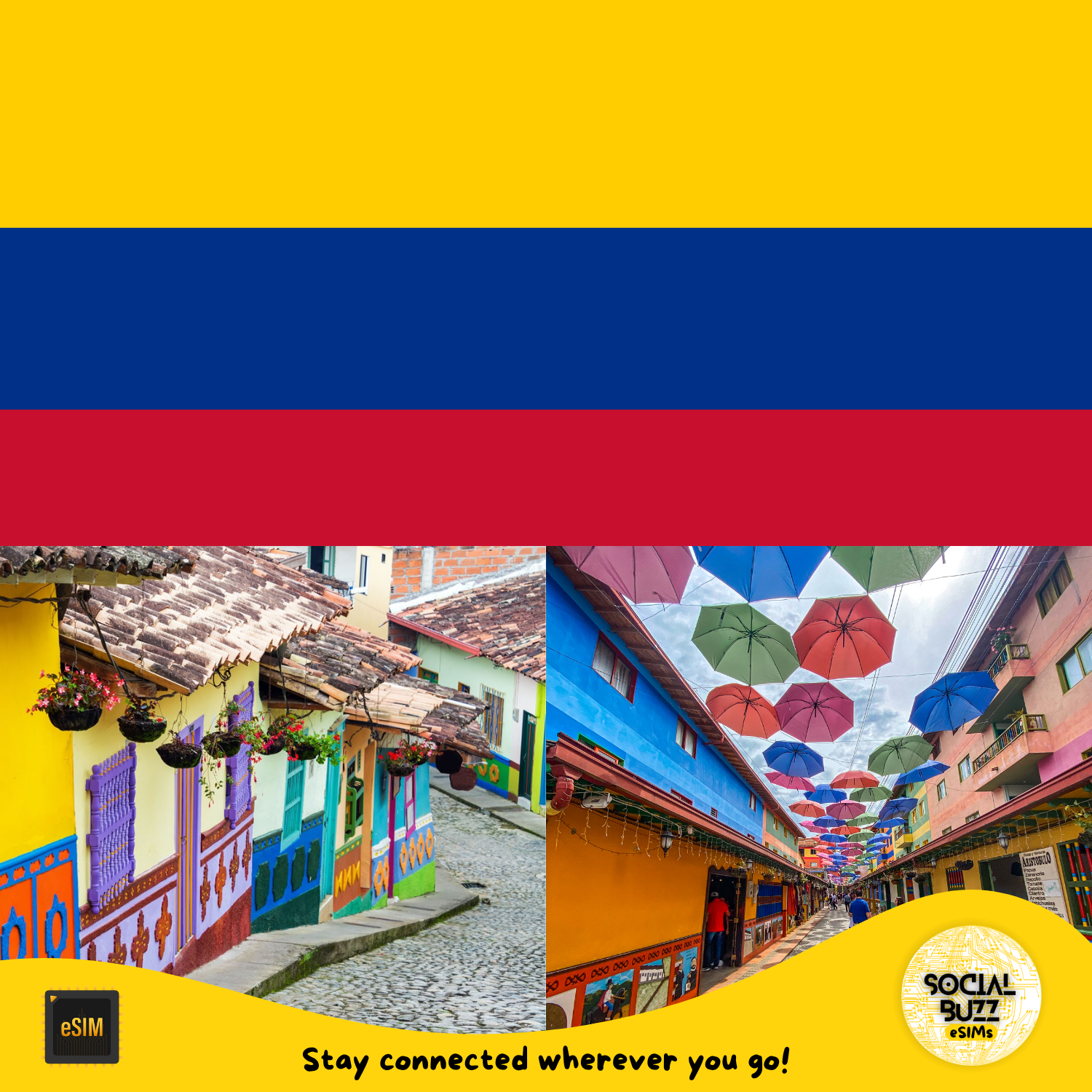 Colombia eSIM Internet Data Plan