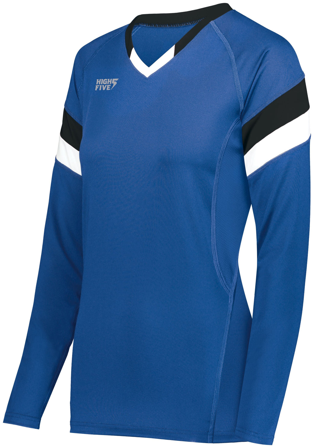 GIRLS TRUHIT TRI-COLOR LONG-SLEEVE JERSEY - MOISTURE-WICKING