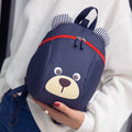 New baby cartoon bear double back 1 to five years old Minilight bag to prevent loss of shoulder bag