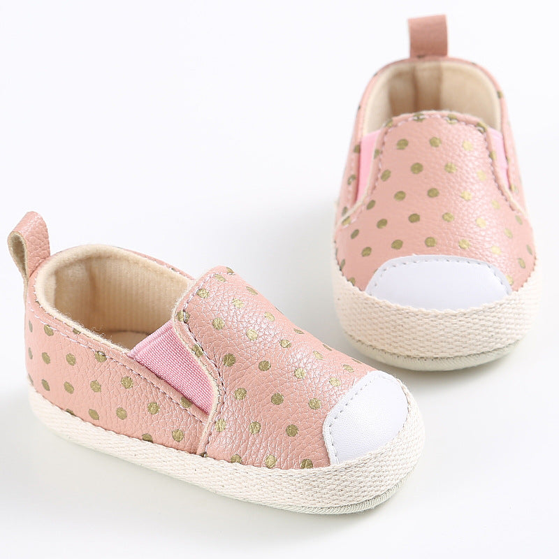 Baby shoes rattan dot shoes