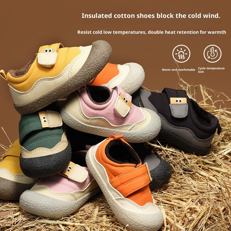 Kindergarten Warm Indoor Shoes Baby Shoes
