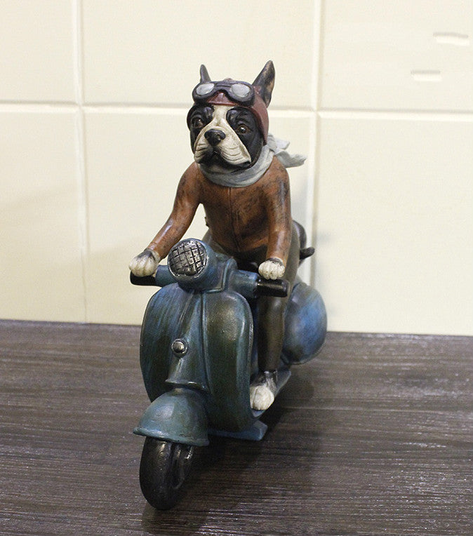 French Scooter Rider