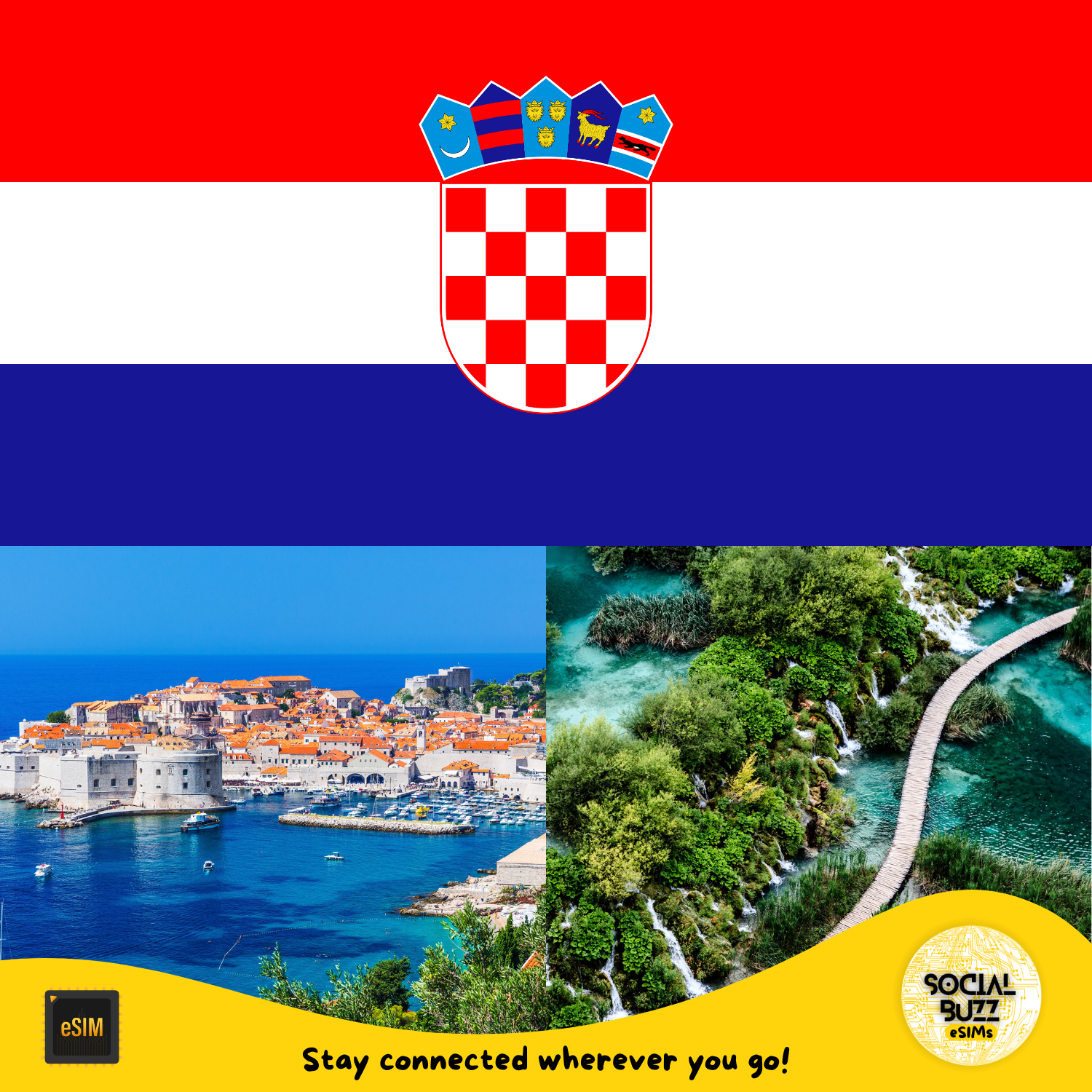 Croatia eSIM Internet Data Plan