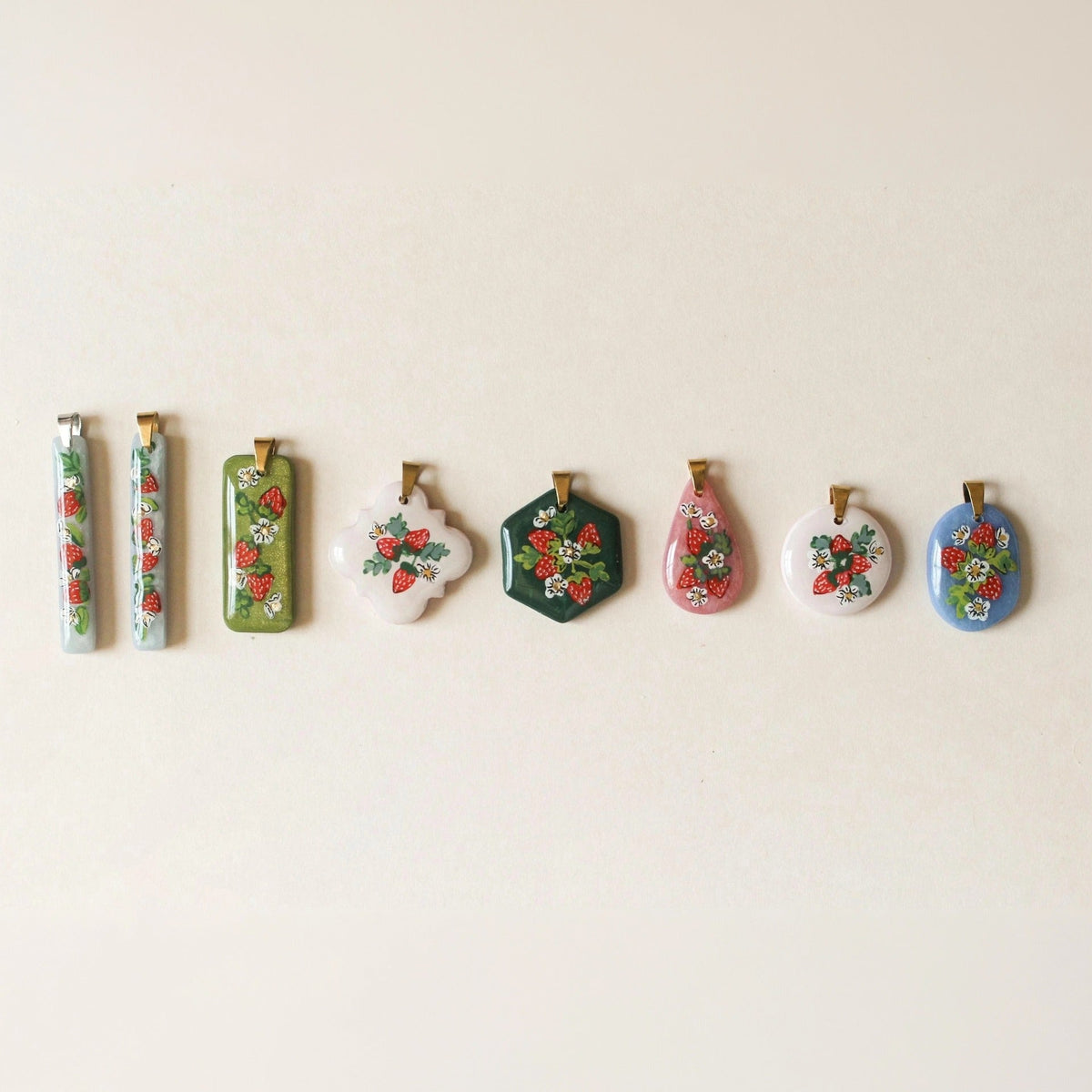 New Floral-print Pendant Accessory