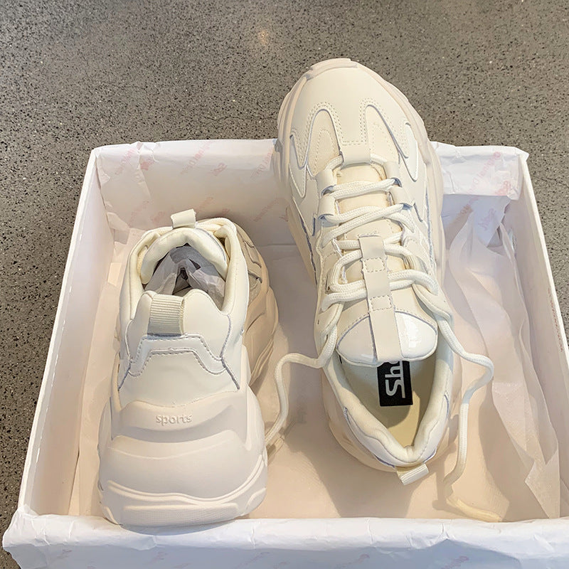 Heavy duty street shoes with thick soles