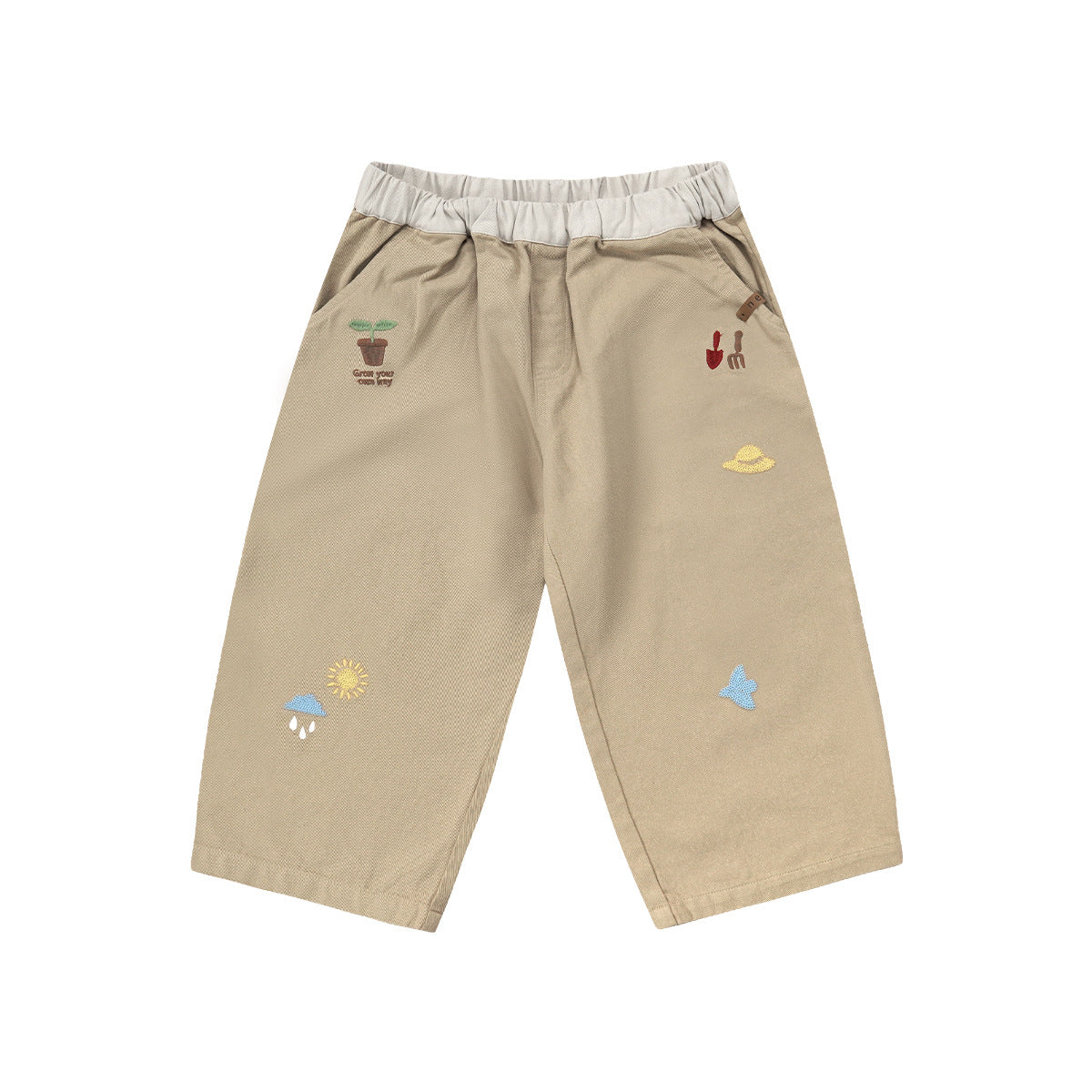 Girls Trousers Versatile Casual Kids Pants