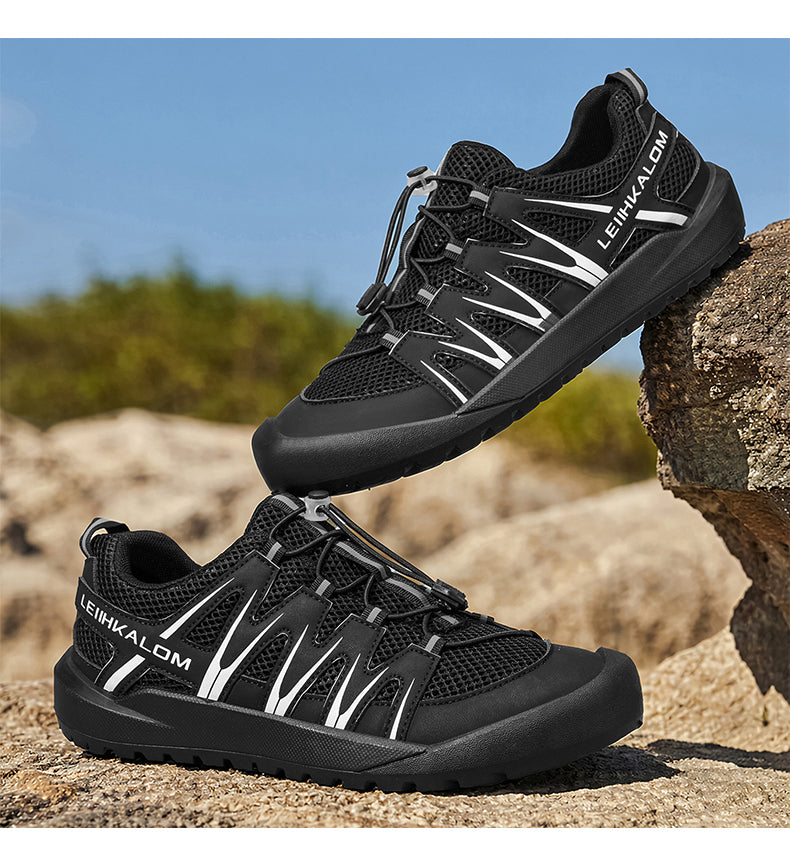 2026 New Summer Light Luxury High-End Men Sneakers, Fashion Versatile Comfort Mesh Spliced Breathable Casual Shoes