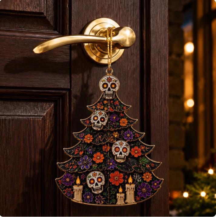 Halloween Christmas Tree Acrylic Decorations