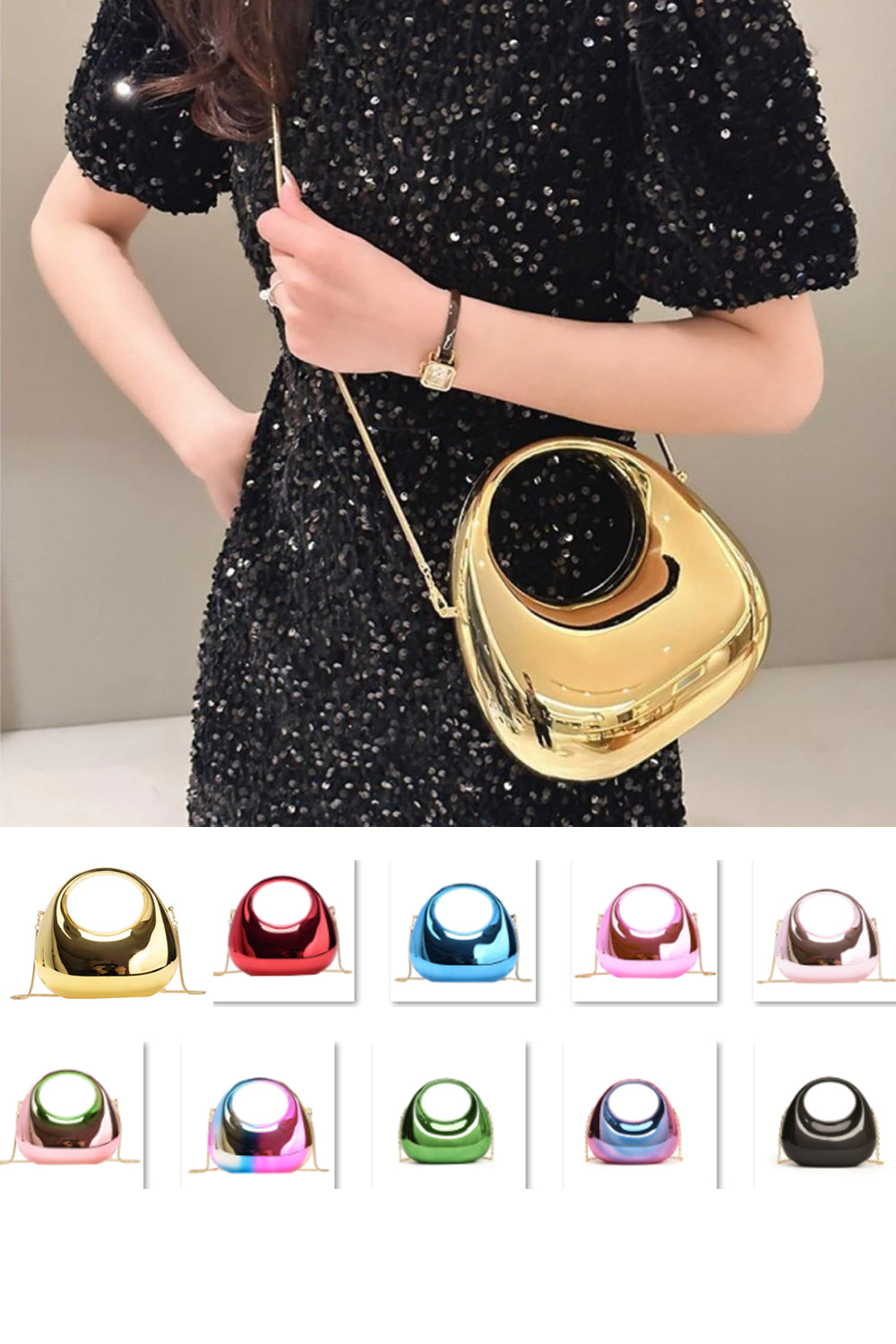 Acrylic Dinner Bag Even Bag Party Decoration Evening Bag Evening Purse Clutch Purse Casual Versatile Chain Bag